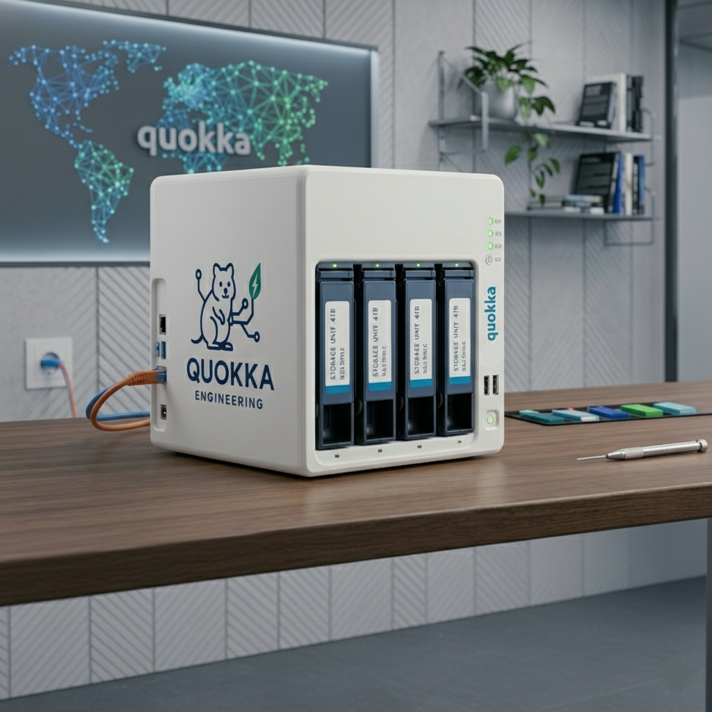 NAS Quokka Diseño Industrial